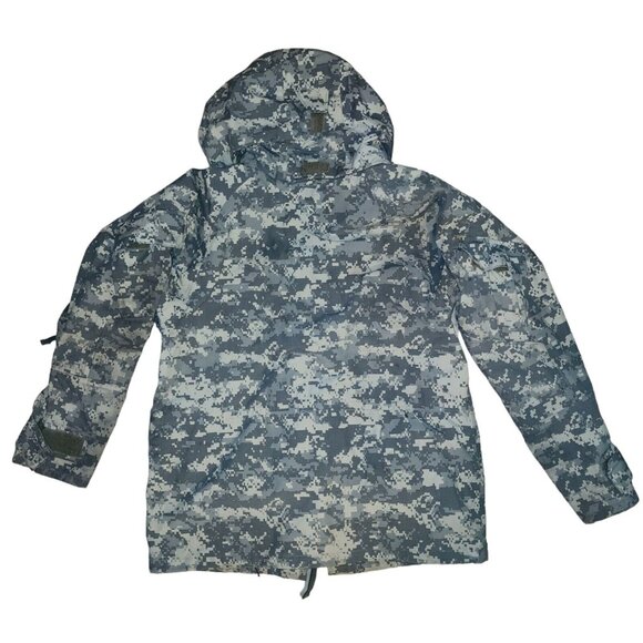 Tru-Spec H2O Proof Parka Jacket Waterproof Cold Coat Camo Hood - Picture 5 of 6